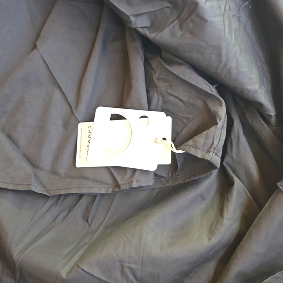 NWT Commense Patchwork Pockets Midi Dress in Black Size Medium - Picture 11 of 14